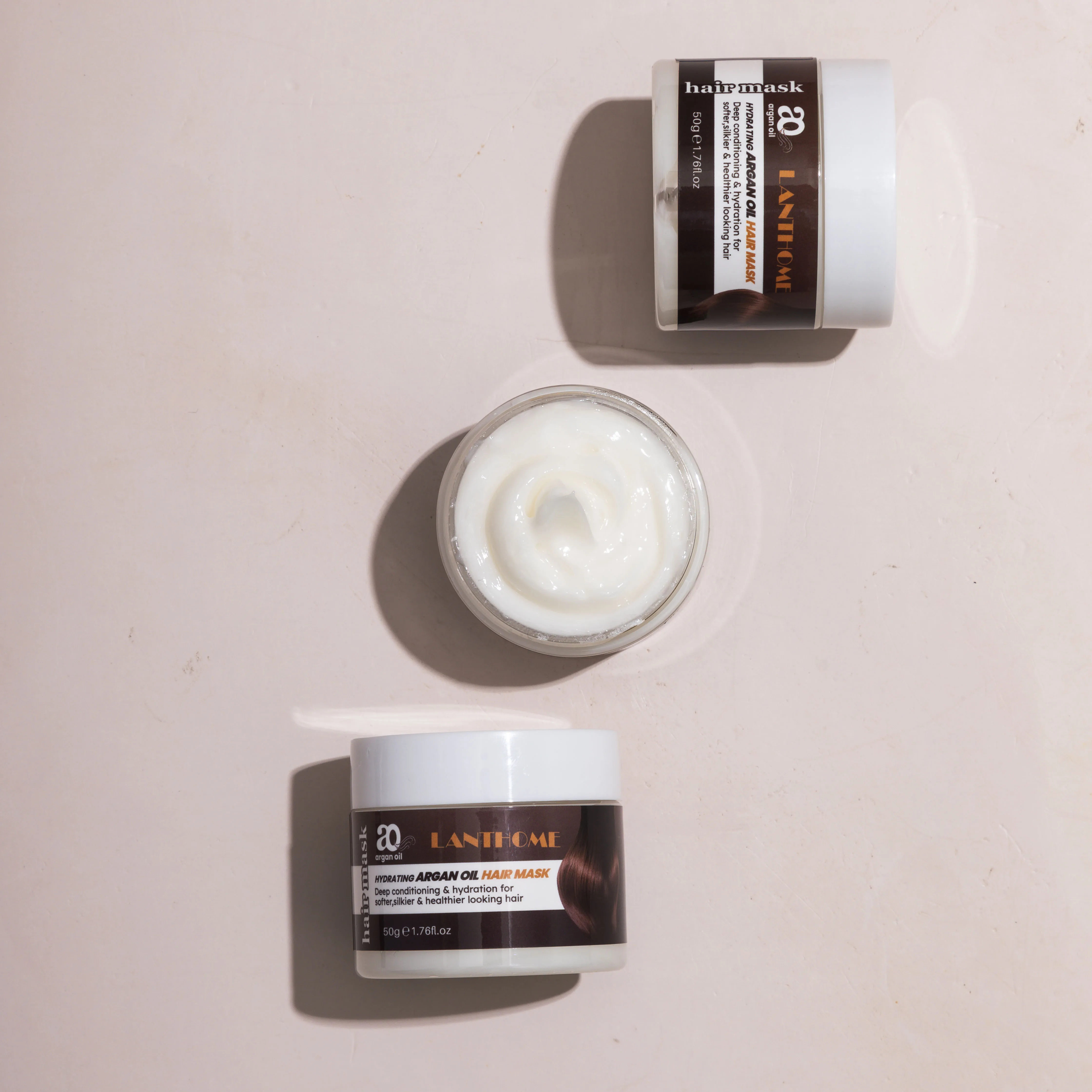 Увлажняющая маска для волос Firstsun с аргановым маслом восстанавливает