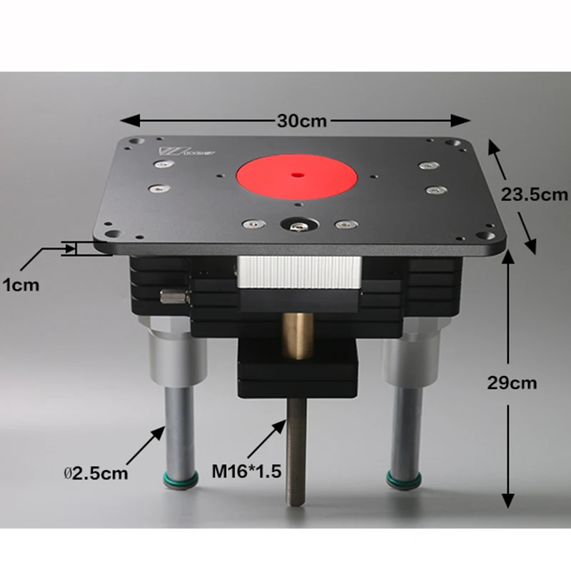 

Woodworking Lift Flip Engraving Machine Electric Wood Milling Trimming Machine Router Insert Plate For Woodworking Work Bench
