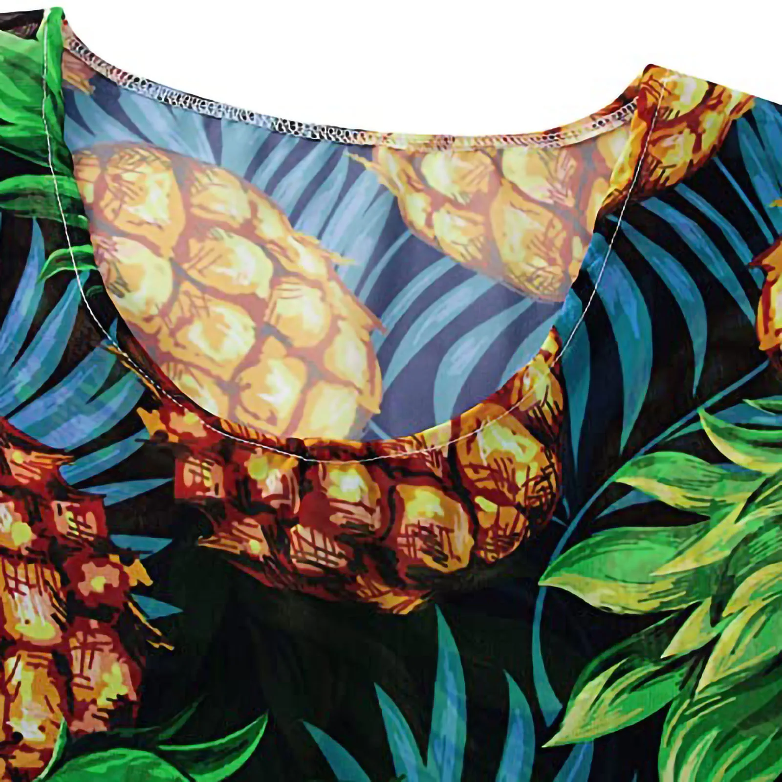

Casual Summer T-shirt Top Women O-Neck Short Sleeve Trim Kaftan Loose Chiffon Swimsuit Beach Bathing Cover Ups Women Clothing