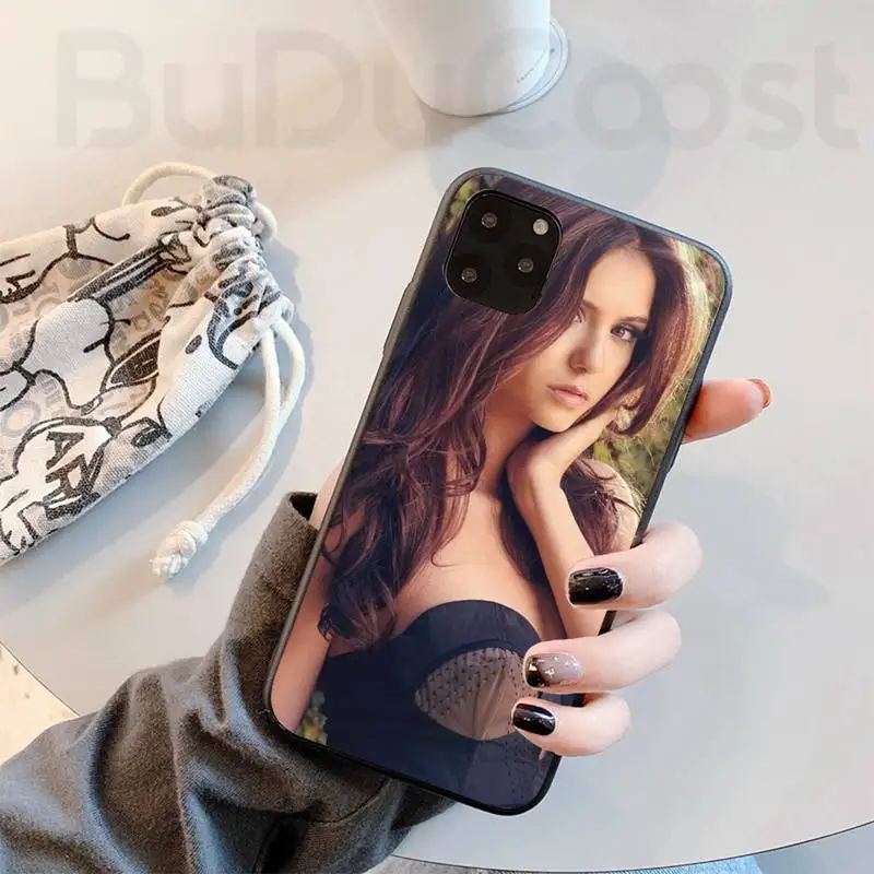 Нина Добрев Чехол для мобильного телефона iphone 12 pro max 11 XS MAX 8 7 6 6S Plus X 5S SE 2020 XR чехол |