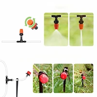 510m20m garden micro irrigation system bend arrow drippers 47mm hose with t connectors for potted plants greenhouse