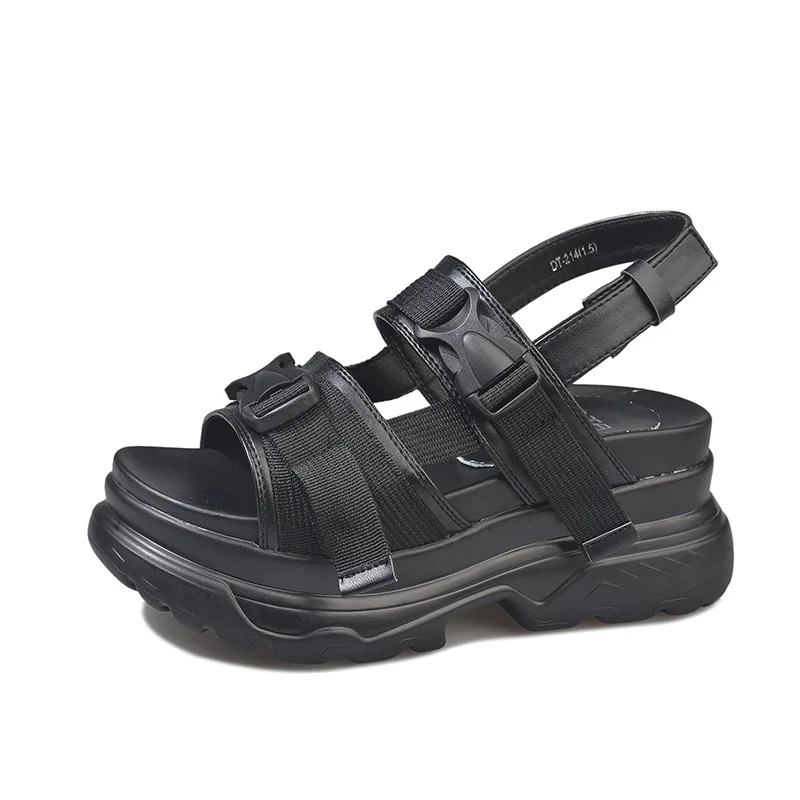 

Fashion Women Summer Sandals Wedges thick bottom Platform Slippers ladies walking shoes zapatillas chinelo sandalia