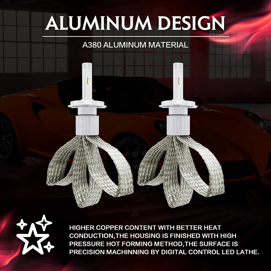 JGAUT R8 XHP 70 Chip H4 LED комплект автомобильных фар H1 H3 H7 H9 H11 9004 HB1 9005 HB3 9006 HB4 Автомобильные