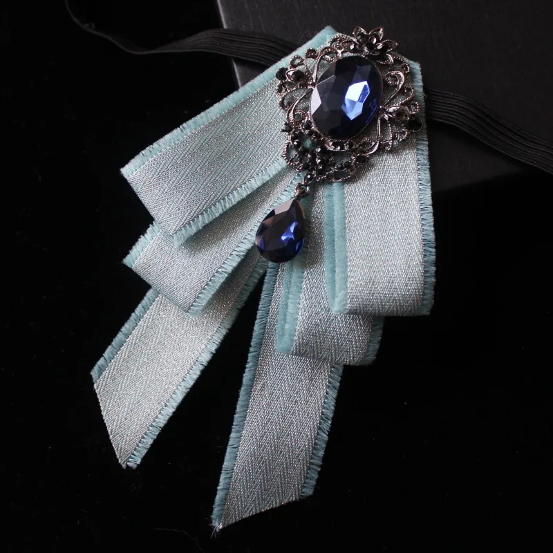 Высококачественная брошь бант галстук бабочка нагрудный воротник булавки со