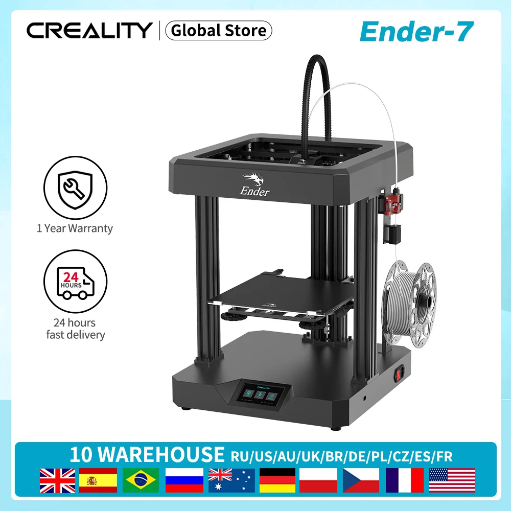 3D-принтер CREALITY 3D Ender-7 полностью металлический сердечник линейная направляющая XY