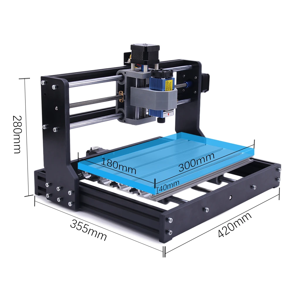 CNC 3018 PRO аппарат для лазерной порезки быстроходный деревообрабатывающий