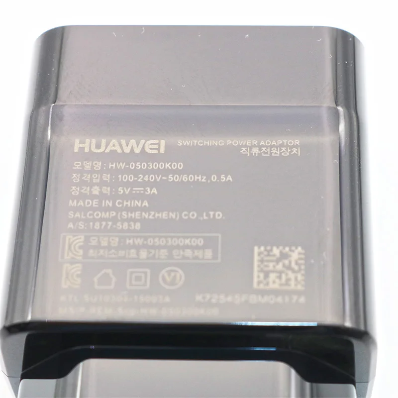 Huawei 5V3A EU US зарядное устройство QC 2 0 Быстрый зарядный адаптер USB двойной кабель Type-c