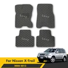 Автомобильные коврики для Nissan X-Trail Xtrail 2013 2012 2011 2010 2009 2008 аксессуары для интерьера коврики автозапчасти