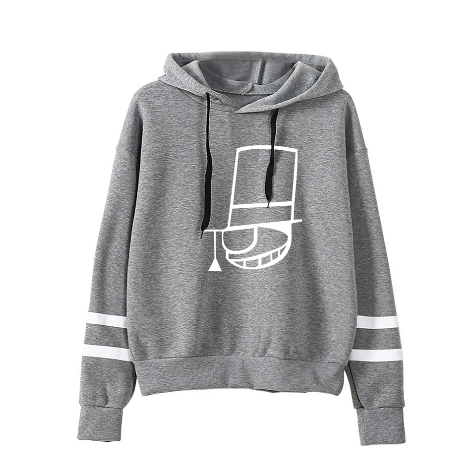 Grey Detective Conan Fashion Print Case Closed Hoodies Outwear Sweatshirt Casual Unisex Soft Streetwear Trendy Hot sale Clothes - Цвет: Grey