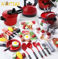 kitchen toys set for kids girl cooking baby cutting fruit cooking kitchen utensils childrens simulation education kitchen toy