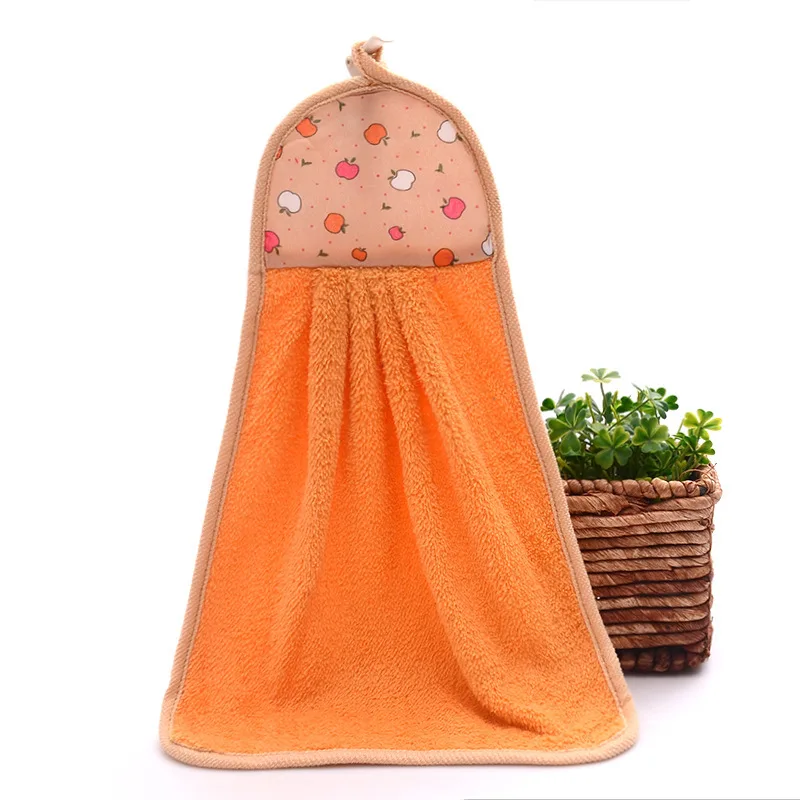 Мягкое бархатное полотенце из кораллового бархата супервпитывающее для рук