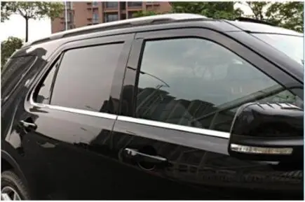 

Window decorative stripes apply only for 13-19 Ford Explorer refitted stainless steel window frame accessories