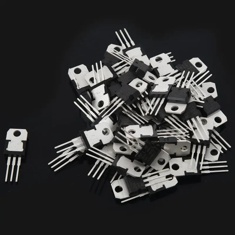 HTHL-50pcs LM7805 L7805 7805 TO-220 Voltage Regulator IC new | Обустройство дома