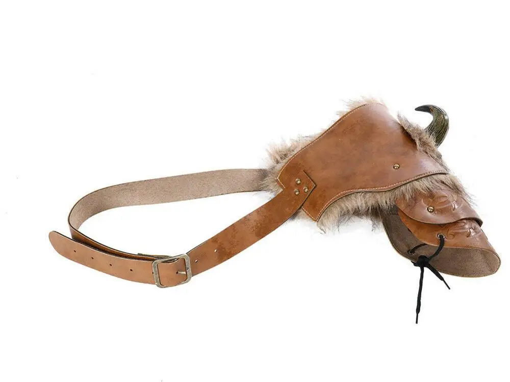 Хэллоуин Карнавал взрослый человек средневековый викингов Броня одного плеча из