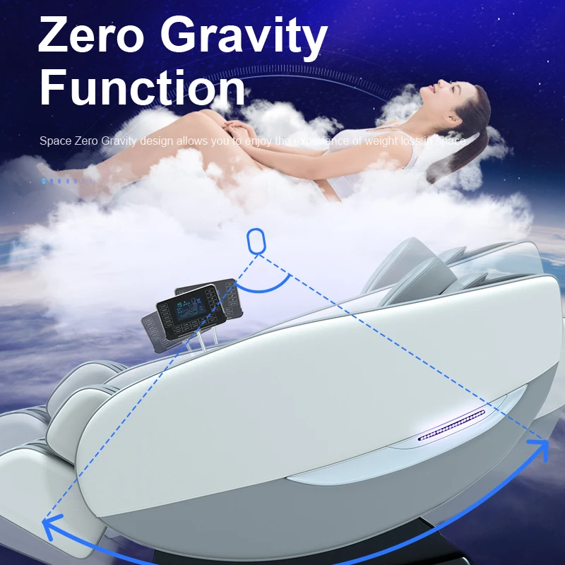 Jare 6655 полноразмерный 4d невесомости Электрический Кожаные детали роскошный