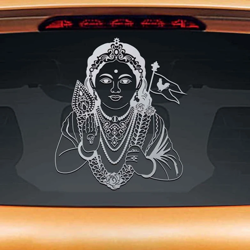 Murugan Hinduism симбль религия Om знак дизайн тату Автомобильная наклейка Съемная
