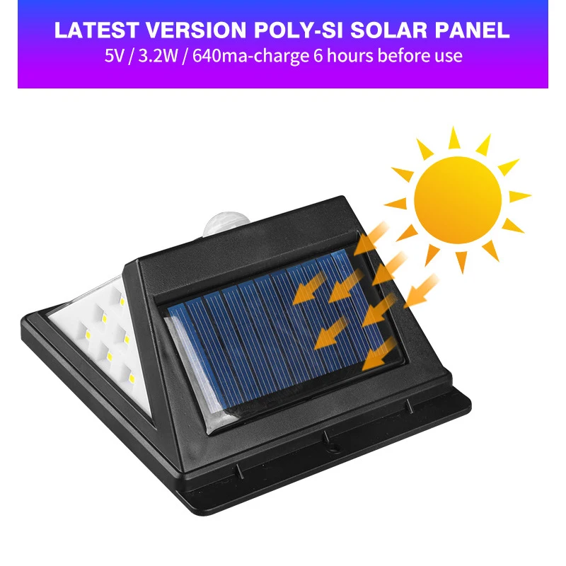 A2 солнечный светильник садовый настенный фонарь с питанием от солнечной энергии