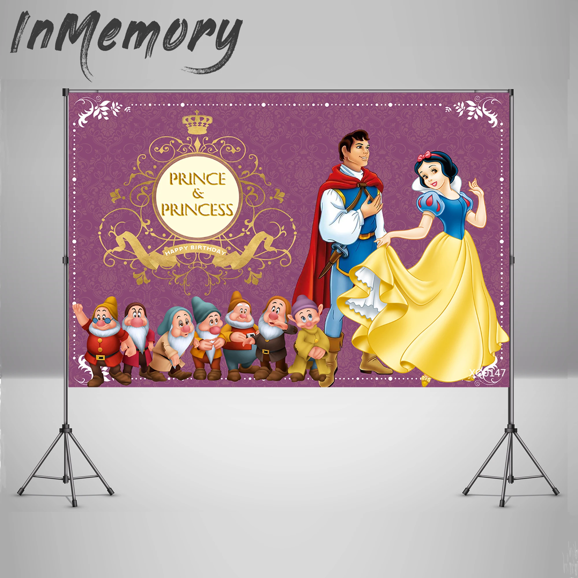 Фоны для фотосъемки Белоснежка и 7 гномов фон фотостудии на заказ первый день