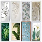 Наклейки на двери, самоклеящиеся декоративные настенные наклейки