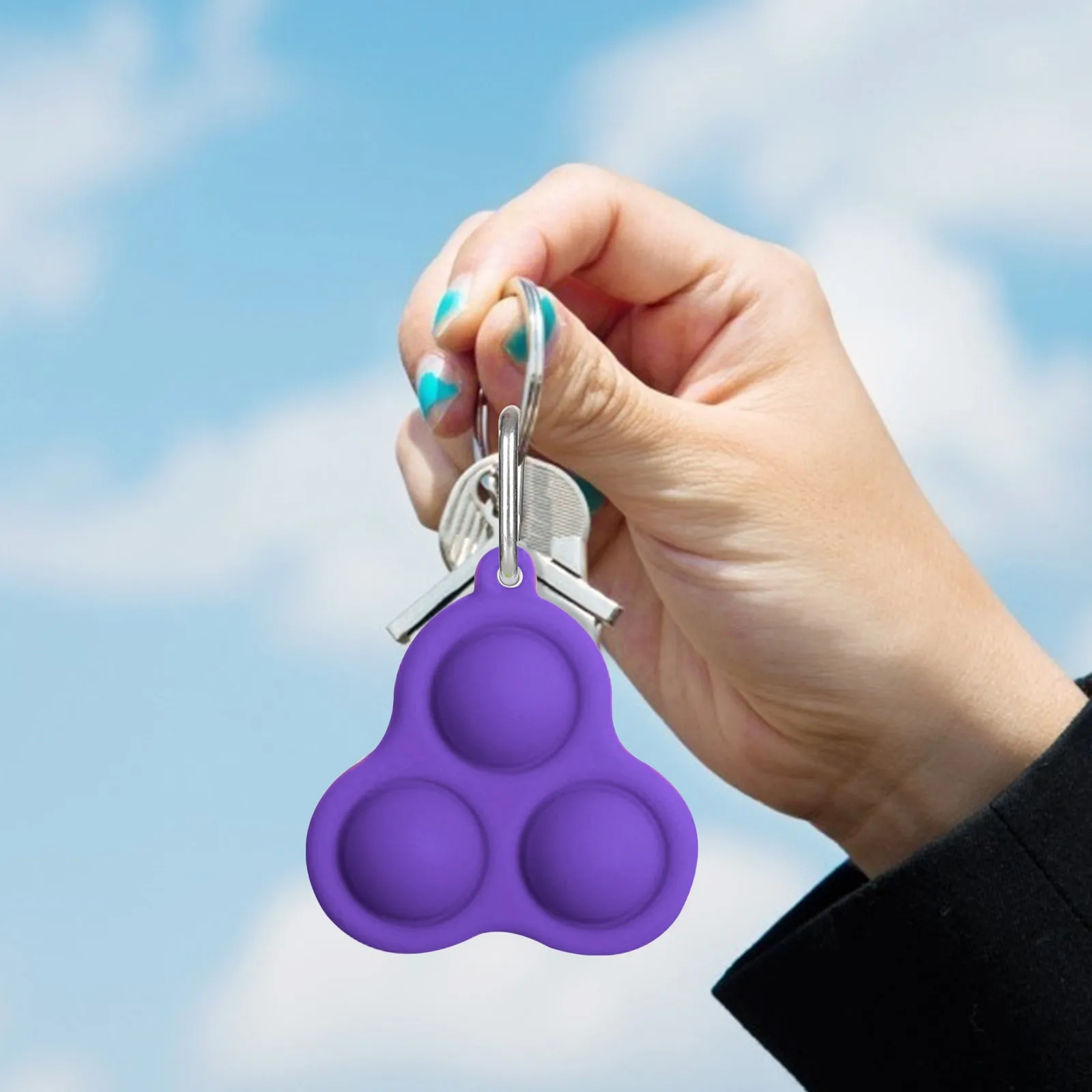 

Children Adult Simple Dimple Fidget Toy Creative Mini New Dimple Toy Pressure Reliever Board Controller Educational Toy QW