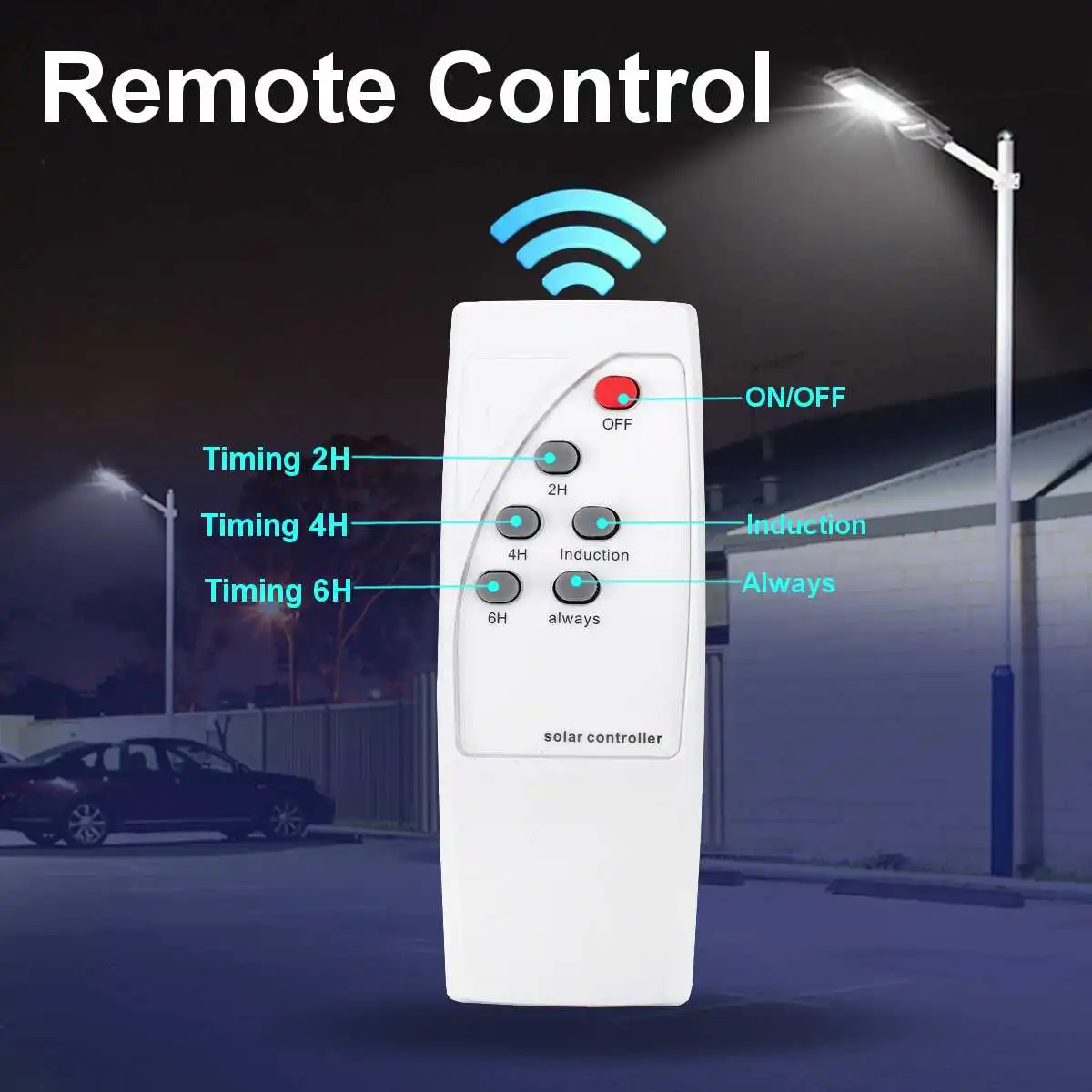 

40W/80W/120W 21000Lumen 90LED Solar Street Light Outdoor Lighting Wall Lamp PIR Motion Sensor Light Control for Garden Yard Road