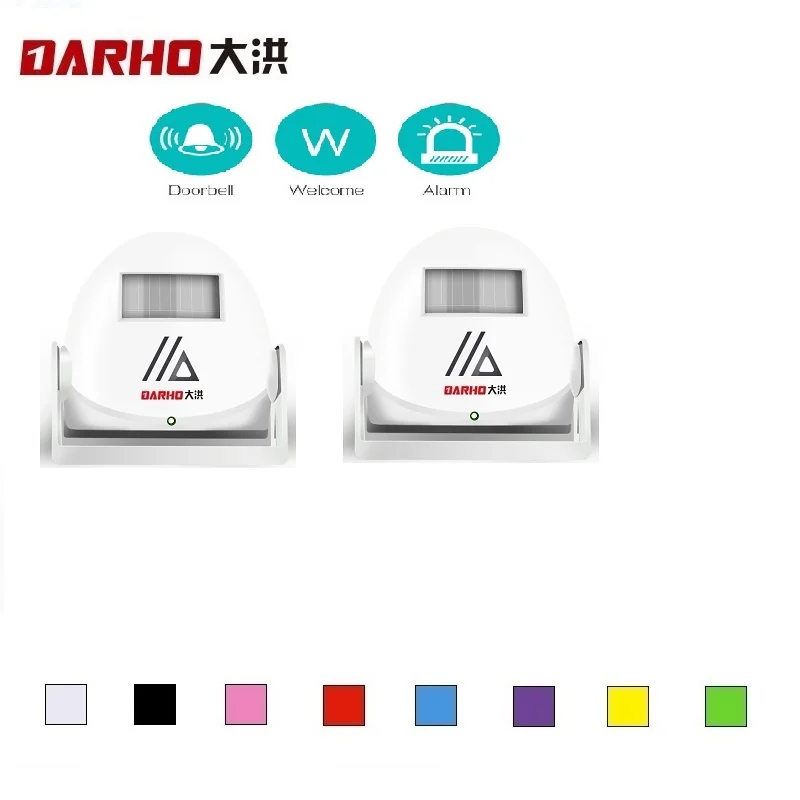 Беспроводной звонок для клиентов Darho Ding-dong дверной магазина Входное оповещение