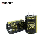 2pcs 14pcs 4700uf 50v 22x30m jccon horn black gold audio amplifier filter aluminum electrolytic capacitors