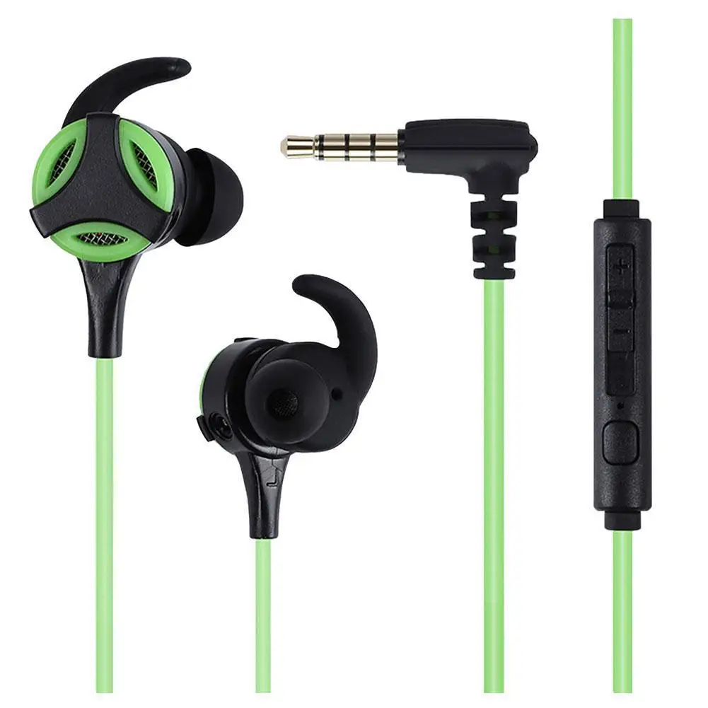 

Portable Dynamic Noise Reduction In-Ear Wired Call With Computer Mic Gaming Dual Earpiece Earphones G3B3