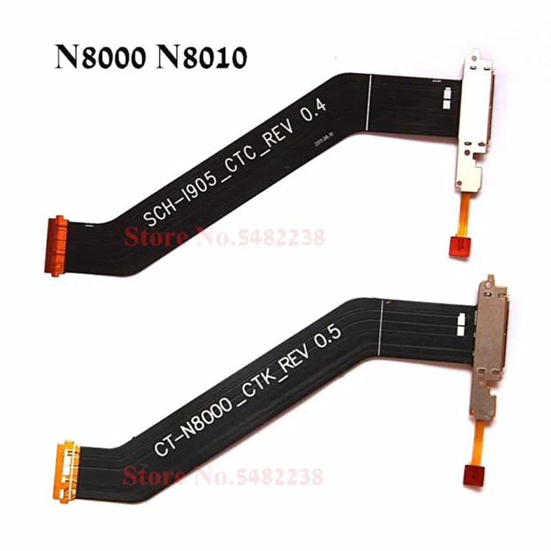 Оригинальный зарядный USB-порт гибкий кабель для Samsung GT-N8000 N8010 N8000 зарядное