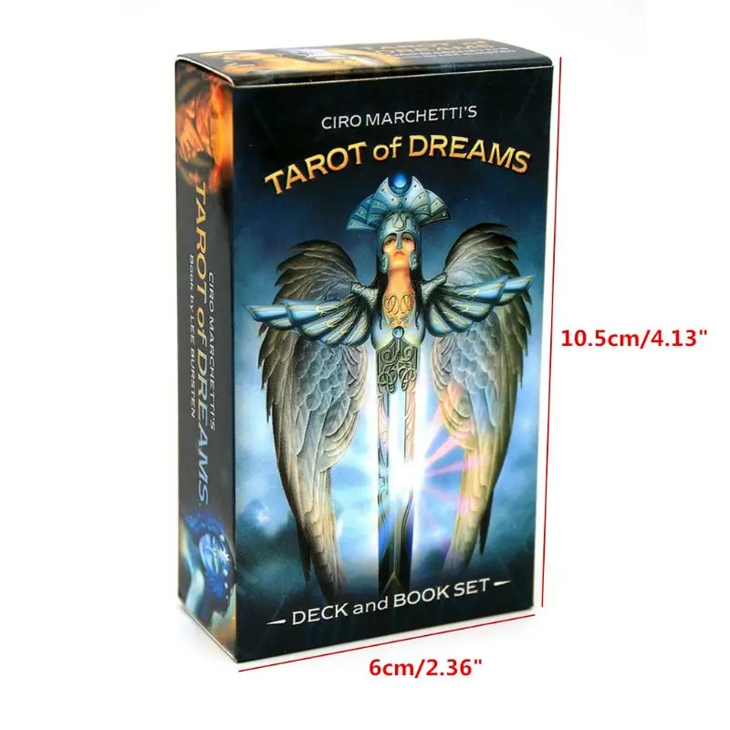 

Tarot of Dreams Full English 83 Cards Deck Oracle Playing Card Fortune Telling Divination Board Game Dropshipping