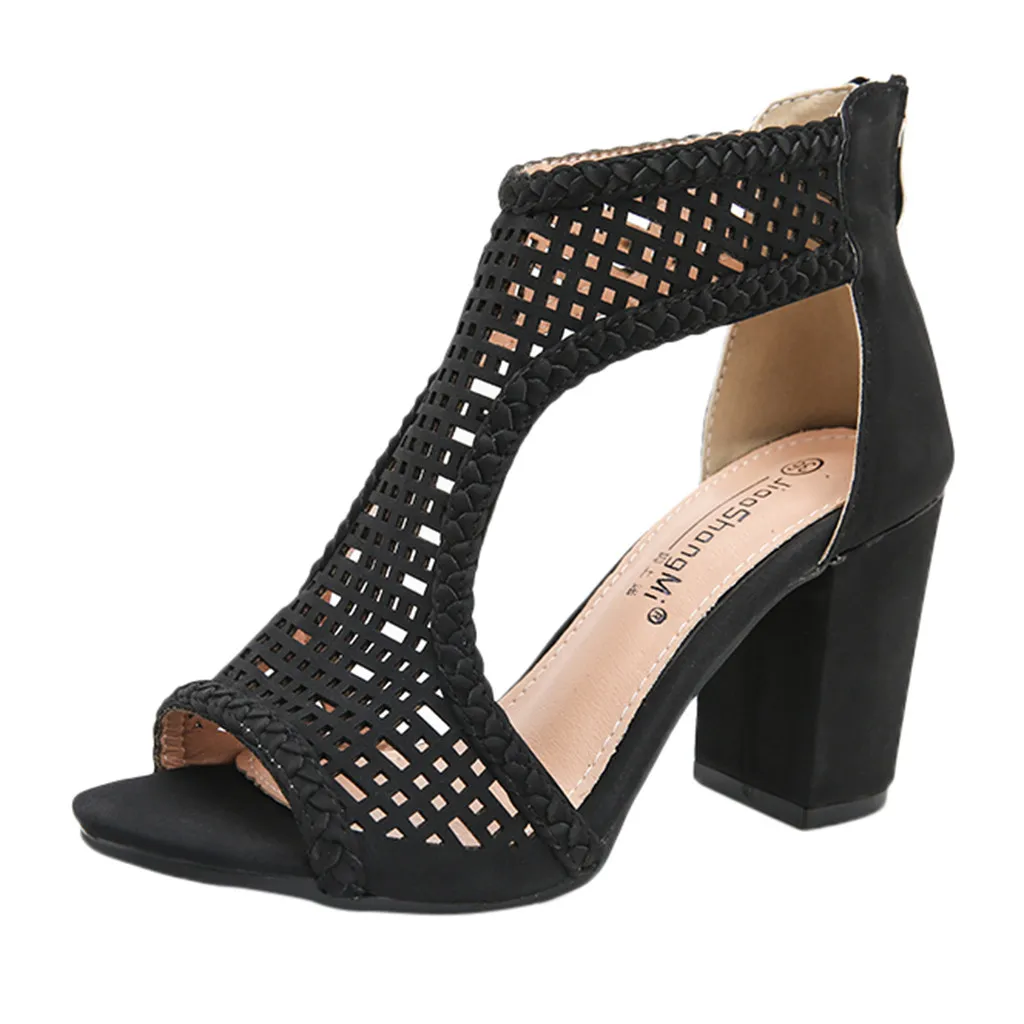 SAGACE/Женская обувь Коллекция 2020 года Женские сандалии гладиаторы с открытым