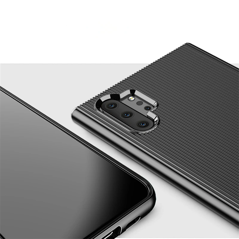 Flexible Silicone Full Protection Case for Samsung Galaxy Note10 Note 10 Pro 8 9 S10 S8 S9 Plus S10E Anti-scratch Cover Fundas |