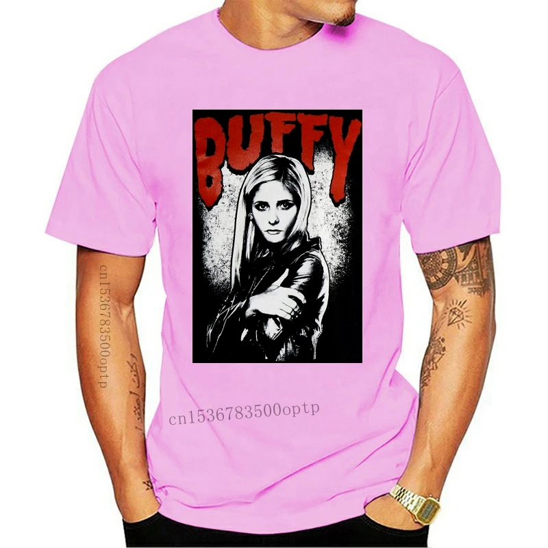 

Новинка 2021, Мужская футболка с рисунком орритом, волнистым переплетением, позирующая Баффи, рвомайр, слойер