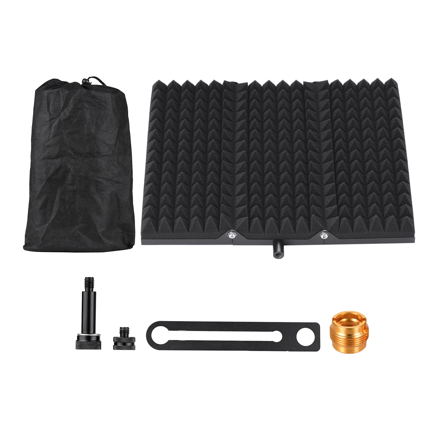 

Professional Studio Recording Microphone Isolation Shield EVA Foam Sound Pop Filter Microphone Wind Screen with High Density