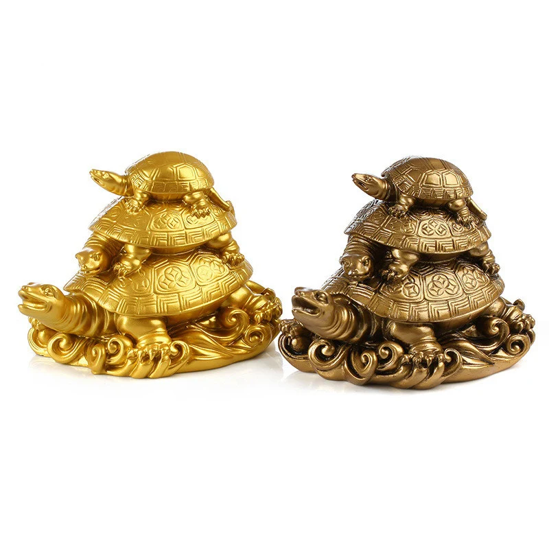 

Creative tortoise Statue Resin Home Decor Accessories Cute Office Bedroom Animal Sculpture Gift little turtle Decoration