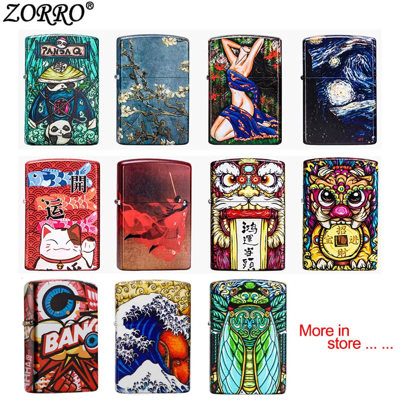 Зорро флинты и фитиль для сигаретных зажигалок Zippo и любых масляных бензиновых зажигалок
