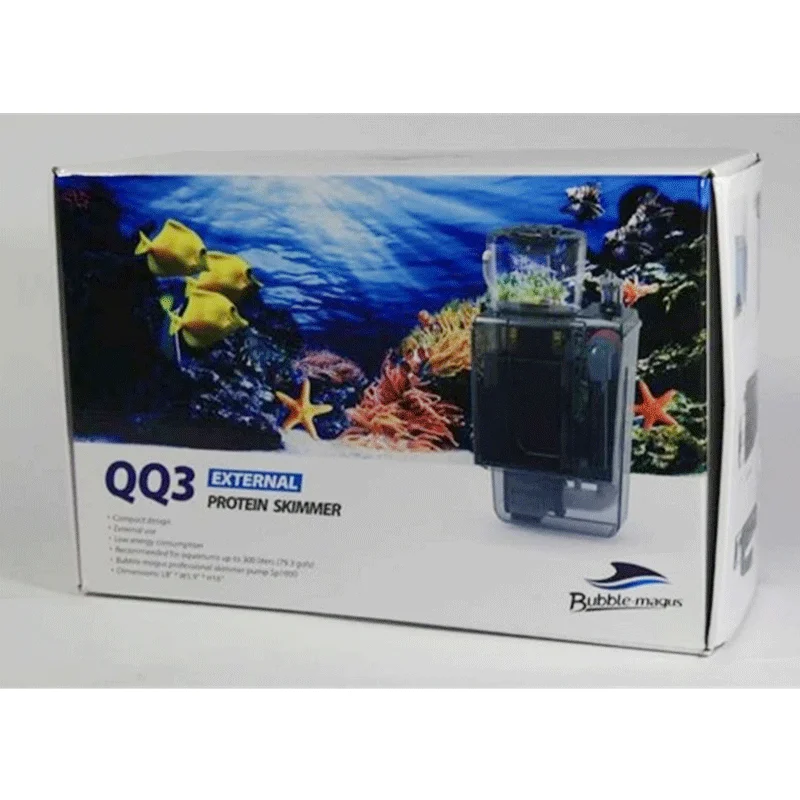 Внешний протеиновый скиммер Bubble Magus BM QQ3 8 Вт для 300 л морского аквариума