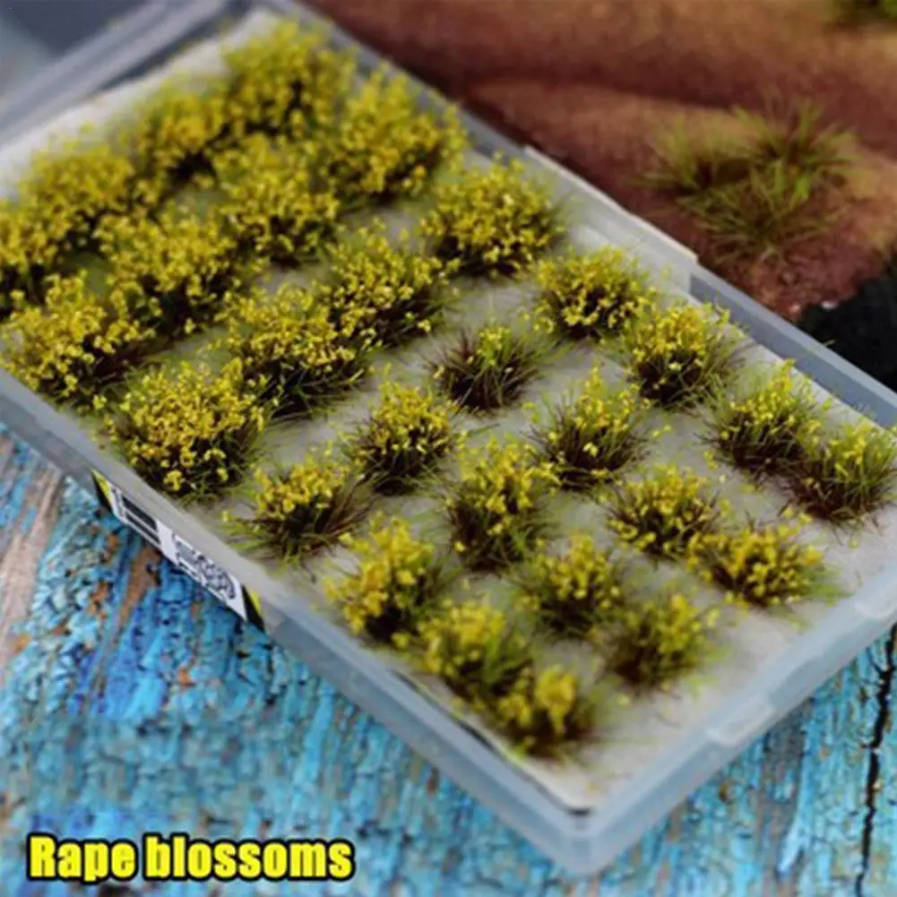 

Simulation Flower Bush Plant Model Toy Making Sand Table Layout Scene Tulip Weed Landscape Flower Simulation Rape