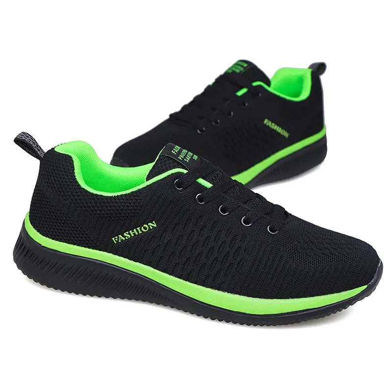 

Men Women Knit Sneakers Breathable Athletic Running Walking Gym Shoes size 35-48