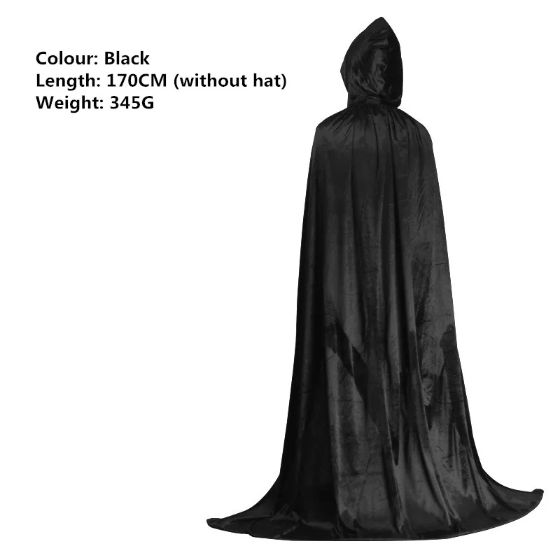 Платье для Хэллоуина Мужской и Женский Костюм Богини ведьмы Ведьма плащ детский