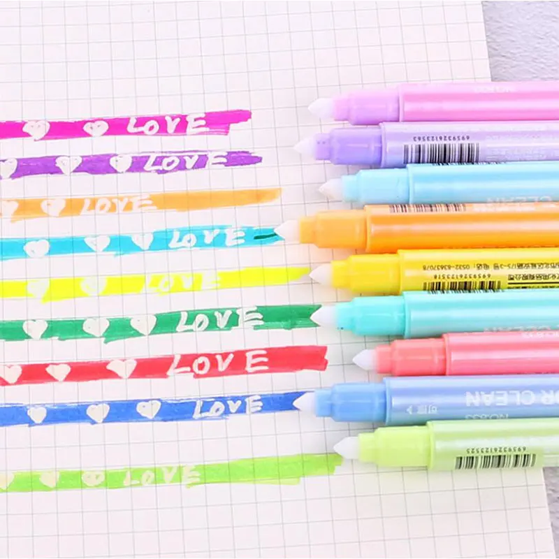 Акварельные маркеры ручка для рисования художника офиса цветные в форме пули