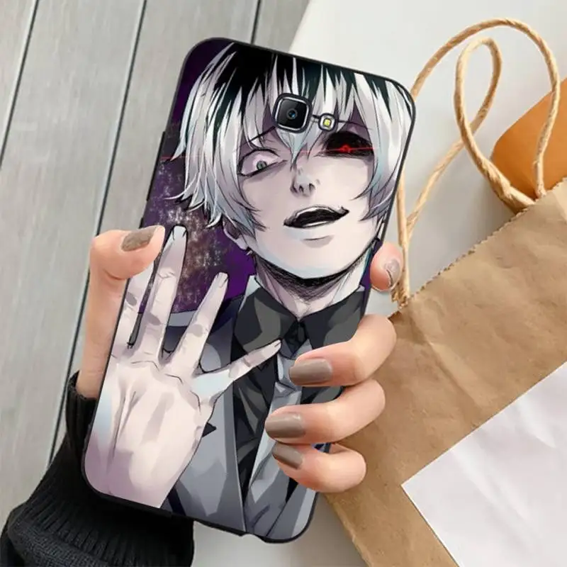 

Yinuoda Tokyo Ghoul Anime Phone Case for Samsung J4 plus J2prime J5 J6 plus 2016 J7 8 core 2017
