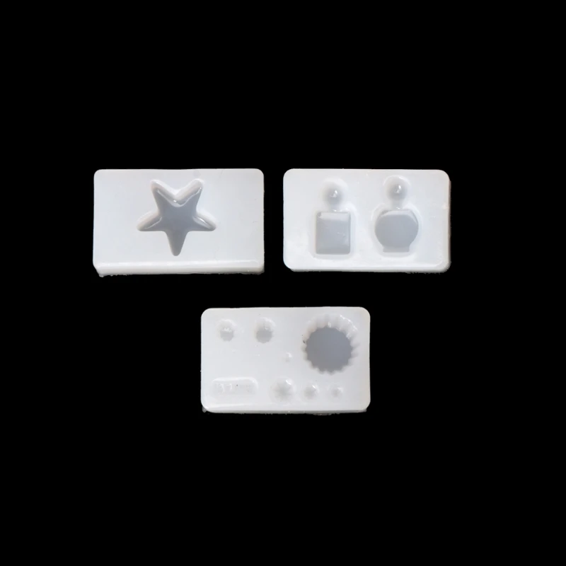 

20Pcs 3D Silicone Nail Art Decor Expory Resin Cabochon Jewelry Pendant Mold Set