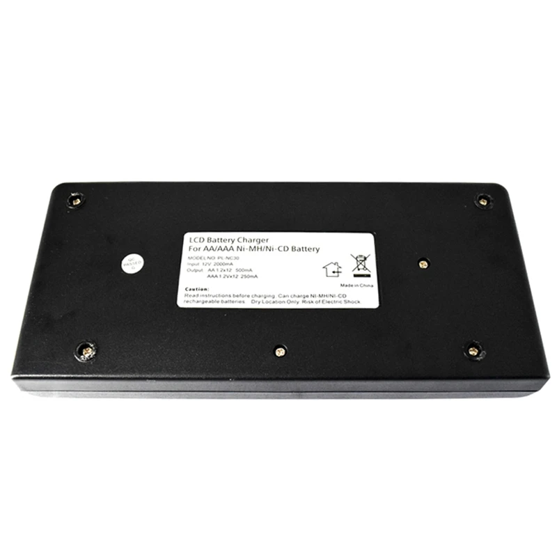 Интеллектуальное зарядное устройство с ЖК дисплеем быстрое умное 12 ячеек для