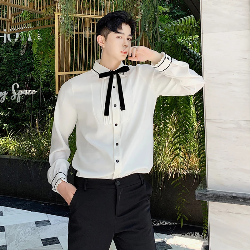 Рубашка с длинным рукавом кружевная хипстерская драпированная рубашка