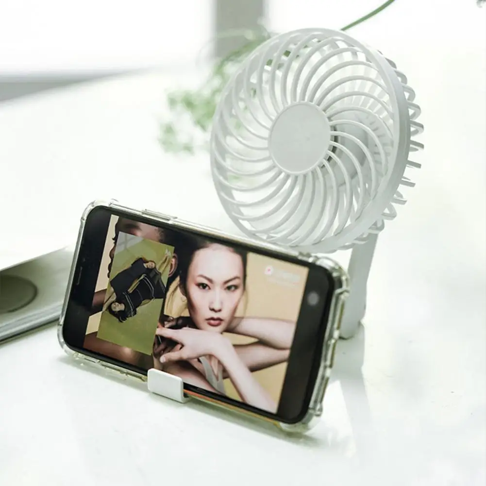 

Портативный вентилятор, Портативный Модный милый ручной USB Перезаряжаемый вентилятор для летних систем ОВКВ, вентиляционные отверстия