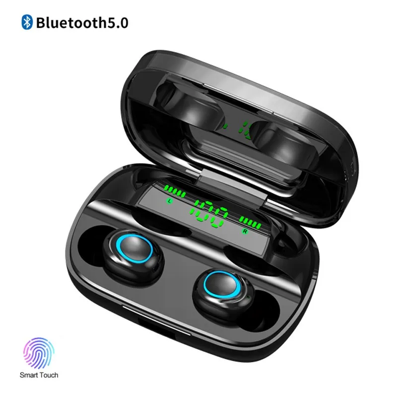 Беспроводные наушники Bluetooth 5 0 TWS Hi Fi стерео спортивные для бега с шумоподавлением