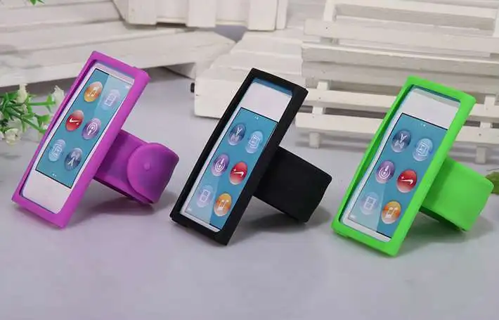 Мягкий силиконовый чехол для Apple iPod Nano 7 7G 8 8G поколения|Бамперы| |