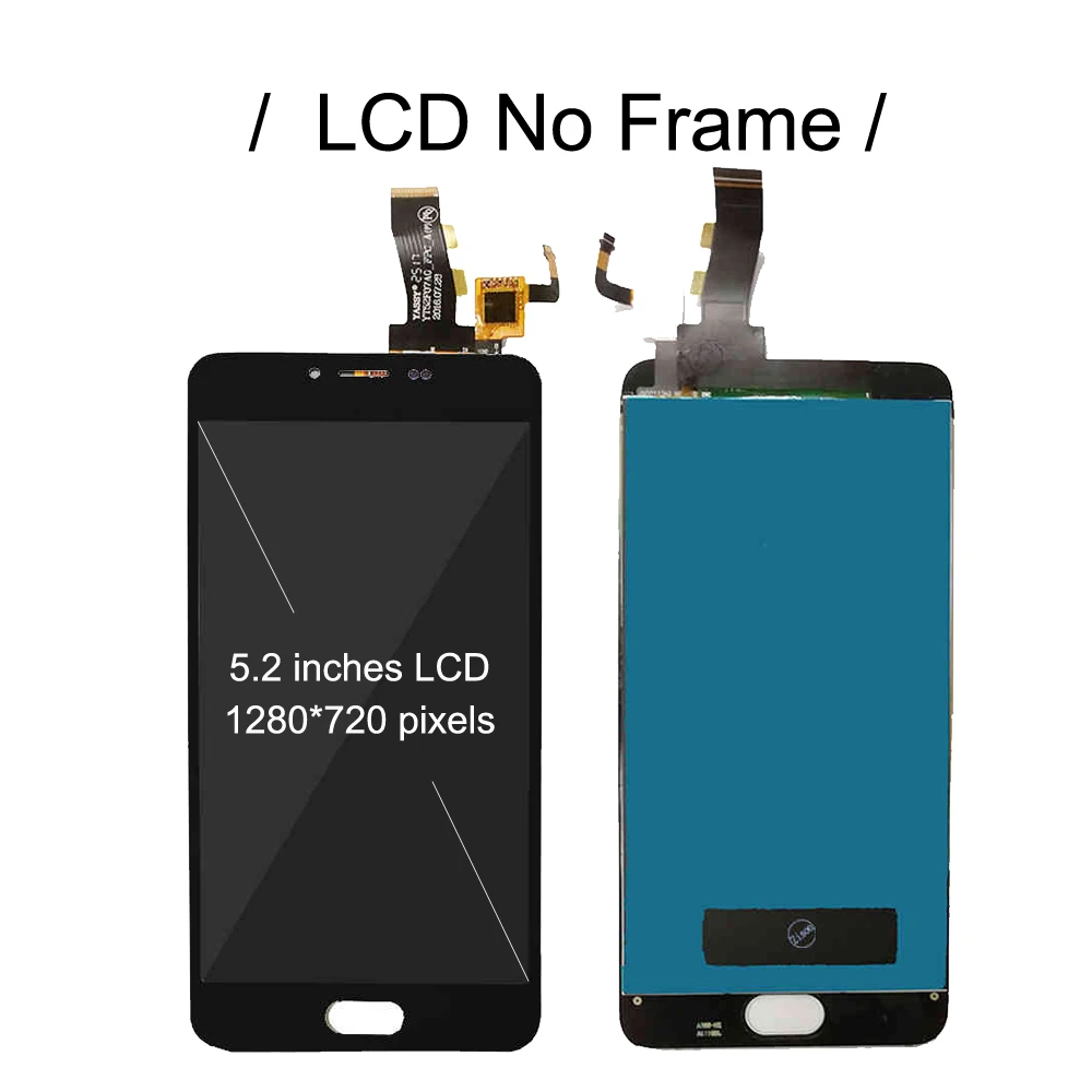 Najtaniej Wyświetlacz LCD Do Meizu M5 M5s LCD M5 Mini M5mini Wyświetlacz Montaż Digitizera Ekranu Dotykowego Meilan Nocie 5 M611A M611H M611D Wyświetlacz Meilan 5S LCD