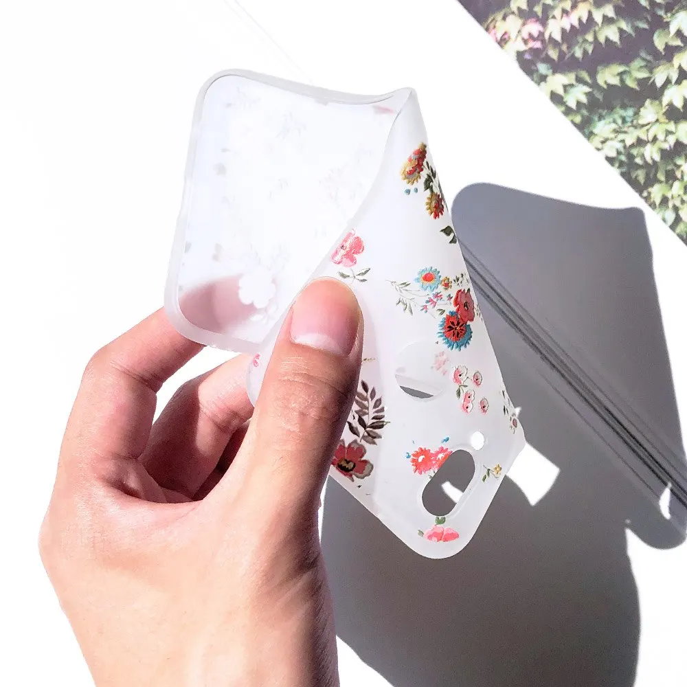 Ультратонкий Мягкий чехол для Huawei Mate 20 lite Pro Цветочный P30 P20 P10 P Smart Nova Honor 8X 10 9 Lite |